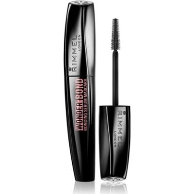 Rimmel Wonder'Bond pogrubiający i wydłużający tusz do rzęs na porost rzęs odcień Black 11 ml