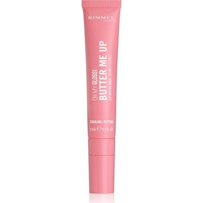 Rimmel Oh My Gloss! Butter Me Up nawilżający balsam do ust odcień 002 Bubble Gum 15 ml