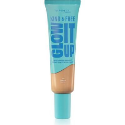 Rimmel Kind & Free Glow It Up lekki podkład nawilżający odcień 160 Vanilla 30 ml