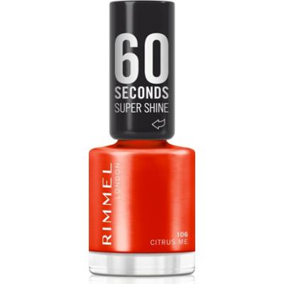 Rimmel 60 Seconds Super Shine lakier do paznokci odcień 106 Citrus Me 8 ml