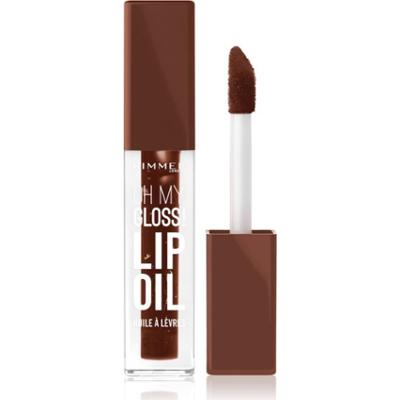 Rimmel Oh My Gloss! Lip Oil olejek do ust o działaniu nawilżającym odcień 010 Cappuccino Deep 4.5 ml