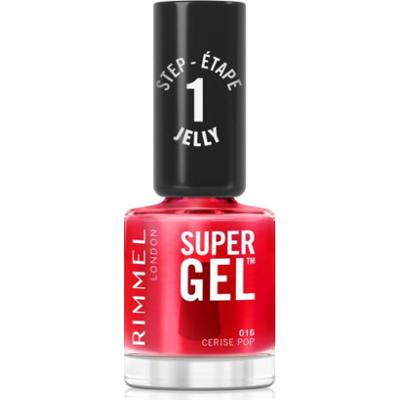 Rimmel Super Gel hybrydowy lakier do paznokci bez użycia lampy UV/LED odcień 016 Cerise Pop 12 ml