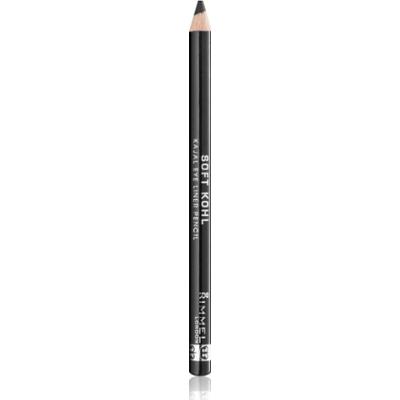 Rimmel Soft Kohl kajalowa kredka do oczu odcień 061 Jet Black 1,2 g