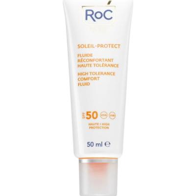 RoC Soleil Protect High Tolerance Comfort Fluid fluid do opalania twarzy SPF 50 50 ml