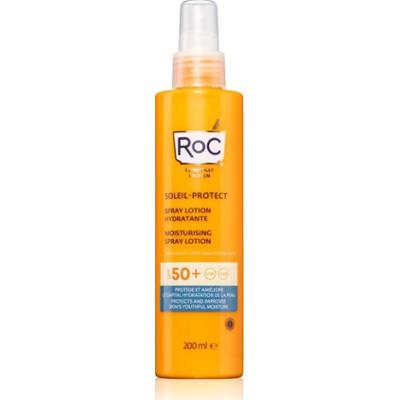 RoC Soleil Protect Moisturising Spray Lotion spray nawilżający do opalania SPF 50+ 200 ml