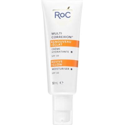 RoC Multi Correxion Revive + Glow Moisturiser odżywczy krem nawilżający z witaminą C SPF 30 50 ml