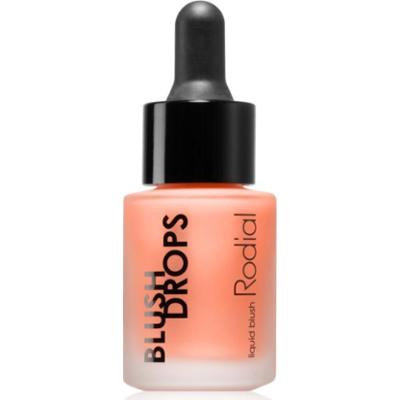 Rodial Blush Drops róż w płynie i błyszczyk do ust nawilżający i dodający blasku odcień Apricot Sorbet 15 ml