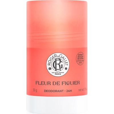 Roger & Gallet Fleur de Figuier dezodorant w sztyfcie bez dodatku soli aluminium zapewniający 24-godzinną ochronę dla kobiet 50 g