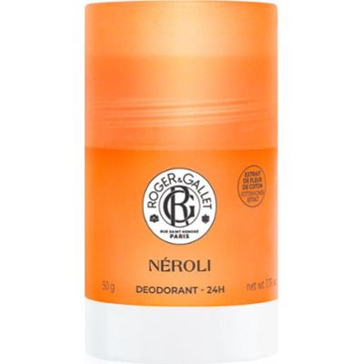 Roger & Gallet Néroli dezodorant w sztyfcie bez dodatku soli aluminium zapewniający 24-godzinną ochronę unisex 50 g