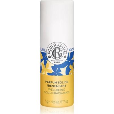 Roger & Gallet Vanille Soleil Wellbeing Solid Fragrance perfumy w kompakcie dla kobiet 5 g