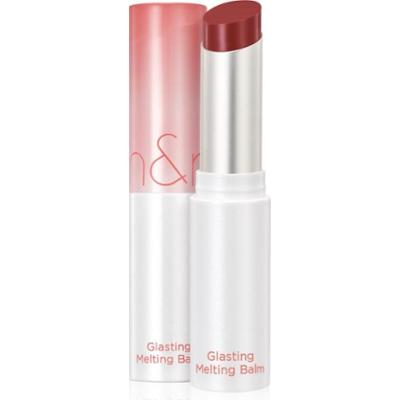 rom&nd Glasting Melting Balm balsam do ust nawilżający i dodający blasku odcień 04 Hippie Berry 3.5 g