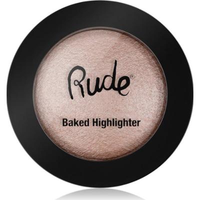 Rude Cosmetics Baked Highlighter kompaktowy rozświetlacz pudrowy odcień All Eyes On Me 7 g