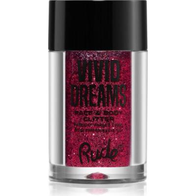 Rude Cosmetics Vivid Dreams brokat do twarzy i ciała odcień Laughing Dandelions 2.7 g