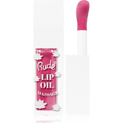Rude Cosmetics Lip Oil Massage olejek do ust o działaniu nawilżającym odcień Strawberry Sauna 4 ml