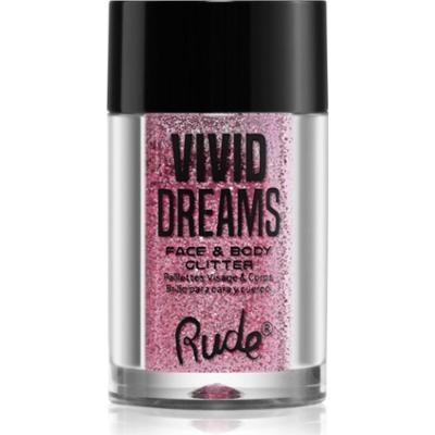 Rude Cosmetics Vivid Dreams brokat do twarzy i ciała odcień Daydream 2.7 g