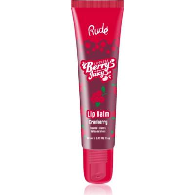 Rude Cosmetics Berry Juicy nawilżający balsam do ust odcień Cranberry 10 ml