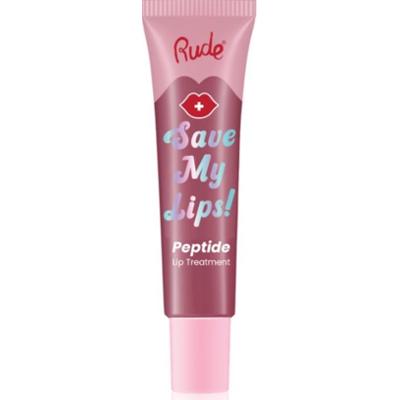Rude Cosmetics Save My Lips odżywczo-nawilżający balsam do ust z peptydami odcień Lychee 15 ml
