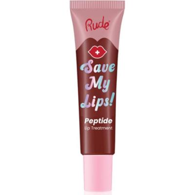 Rude Cosmetics Save My Lips odżywczo-nawilżający balsam do ust z peptydami odcień Cherry 15 ml