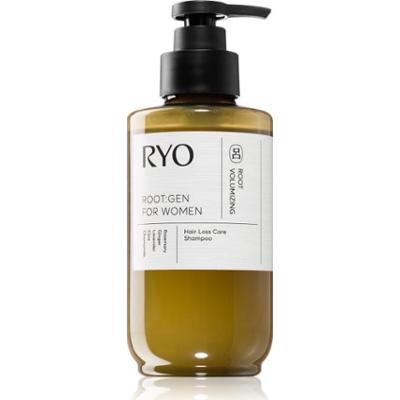 RYO Root:Gen Hair Loss Care Shampoo szampon wzmacniający przeciw wypadaniu włosów dla kobiet 353 ml