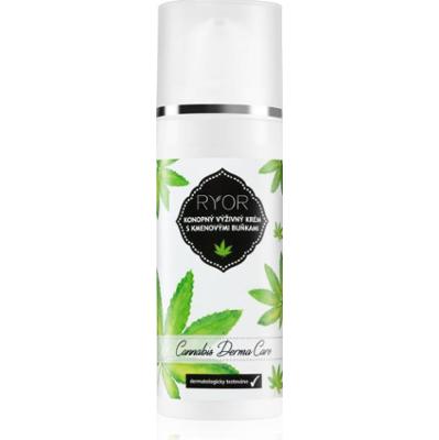 RYOR Cannabis Derma Care odżywczy krem konopny z komórkami macierzystymi 50 ml