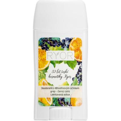 RYOR Deo dezodorant 48-godzinny efekt zapachy Grapefruit & Black Currant 50 g