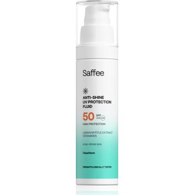 Saffee ClearDerm Anti-shine UV Protection Fluid SPF 50 fluid ochronny do skóry tłustej ze skłonnością do trądziku SPF 50 50 ml
