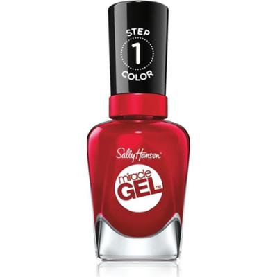 Sally Hansen Miracle Gel™ hybrydowy lakier do paznokci bez użycia lampy UV/LED odcień 680 Rhapsody Red 14,7 ml