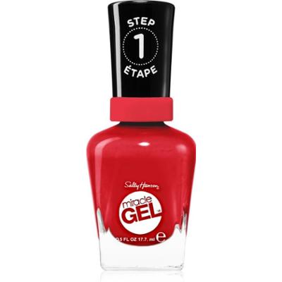 Sally Hansen Miracle Gel™ hybrydowy lakier do paznokci bez użycia lampy UV/LED odcień 444 Off With Her Red! 14,7 ml