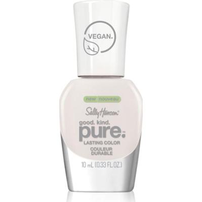 Sally Hansen Good. Kind. Pure. długotrwały lakier do paznokci z efektem wzmacniającym odcień White Tea 10 ml