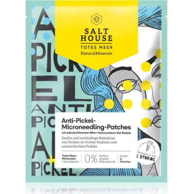 Salt House Natural Minerals Microneedling Anti-pimple Patches plastry dla skóry problematycznej przeciw trądzikowi 6 szt.