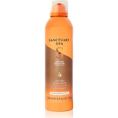 Sanctuary Spa Signature Natural Oils pielęgnacyjna pianka pod prysznic o działaniu odżywczym 200 ml