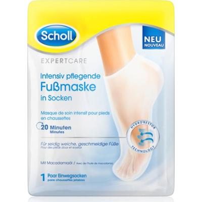 Scholl Pedimask™ Macadamia Oil maska głęboko odżywiająca do nóg 1 szt.