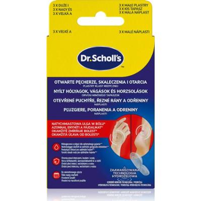 Scholl Dr. Scholl's Blister Plasters plaster wodoodporny na pęcherze na piętach 5 szt.