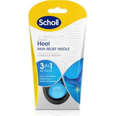 Scholl In-Balance Heel wkładki do butów do pięt rozmiar Large 1 para