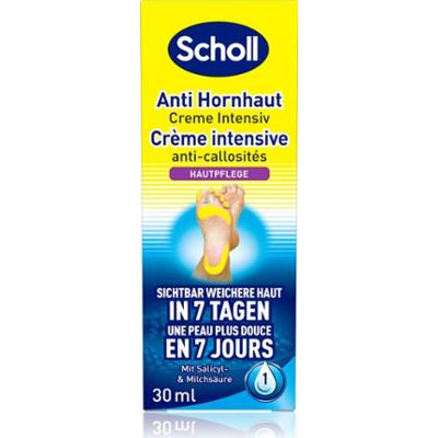 Scholl Foot Cream Hard Skin krem na noc zmiękczający zrogowaciały naskórek 30 ml