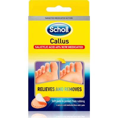 Scholl Callus poduszki na wrażliwe miejsca stóp 4 szt.