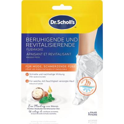 Scholl Pedimask™ Soothing & Revitalizing maska odświeżająca i kojąca do zmęczonych nóg 1 para