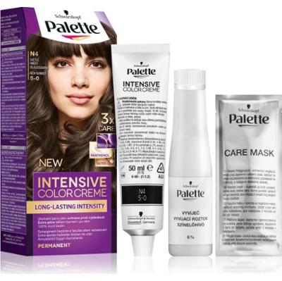 Schwarzkopf Palette Intensive Color Creme trwała farba do włosów odcień 5-0 N4 Light Brown 1 szt.
