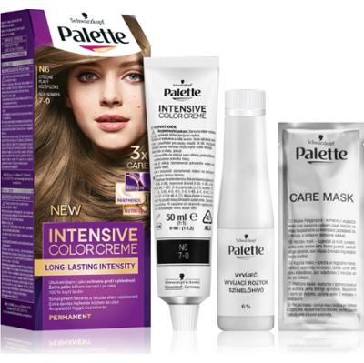 Schwarzkopf Palette Intensive Color Creme trwała farba do włosów odcień 7-0 N6 Medium Blonde 1 szt.