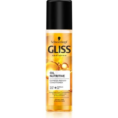 Schwarzkopf Gliss Oil Nutritive balsam regenerujący do włosów nieposłusznych i puszących się 200 ml