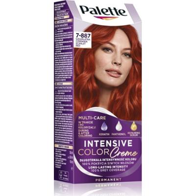 Schwarzkopf Palette Intensive Color Creme trwała farba do włosów odcień 7-887 (RV6) Scarlet Red 1 szt.