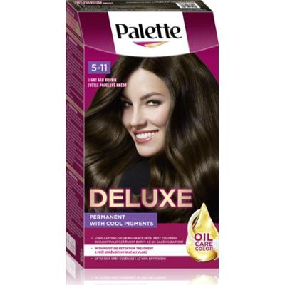 Schwarzkopf Palette Deluxe trwała farba do włosów odcień 5-11 Light Ash Brown 1 szt.