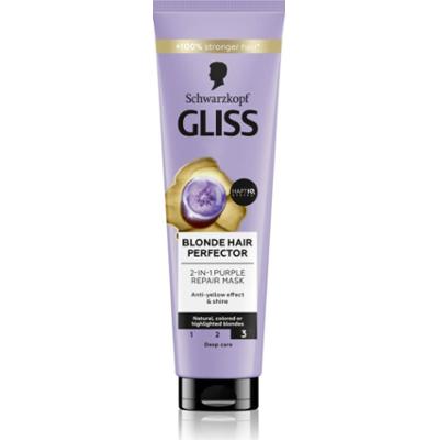 Schwarzkopf Gliss Blonde Hair Perfector regenerująca maska do włosów dla włosów rozjaśnionych lub z balejażem 150 ml
