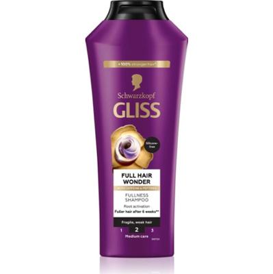 Schwarzkopf Gliss Full Hair Wonder szampon regenerujący włosy słabe 400 ml