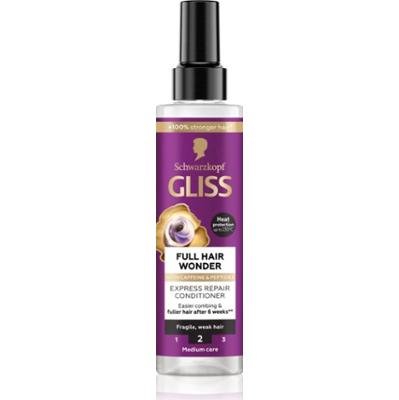 Schwarzkopf Gliss Full Hair Wonder odżywka regenerująca bez spłukiwania włosy słabe 200 ml