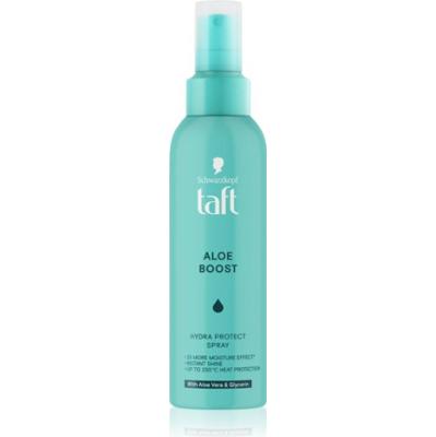 Schwarzkopf Taft Aloe Boost nawilżający spray do włosów włosów przed wysoką temperaturą	 150 ml