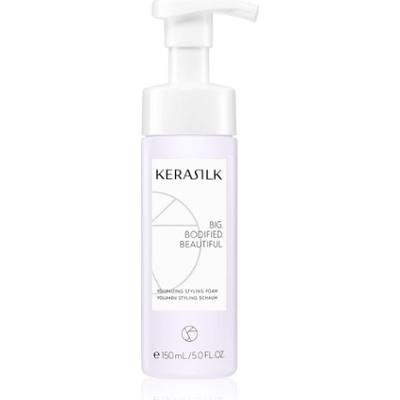 KERASILK Styling Volumizing Styling Foam pianka do stylizacji do zwiększenia objętości do wszystkich rodzajów włosów 150 ml