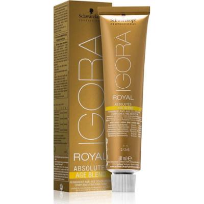 Schwarzkopf Professional IGORA Royal Absolutes Age Blend farba do włosów odcień 8-140 Light Blonde Cendré Beige Natural 60 ml