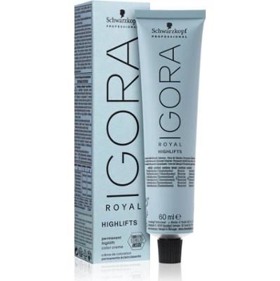 Schwarzkopf Professional IGORA Royal Highlifts trwała farba do włosów odcień 10-19 Ultra Blonde Beige Violet 60 ml
