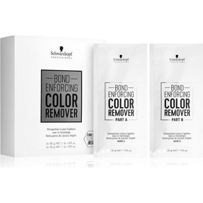 Schwarzkopf Professional Bond Enforcing Color Remover dekoloryzator farby do rozjaśniania włosów 10x30 g